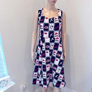 Hearts & Roses Aline designer dress.